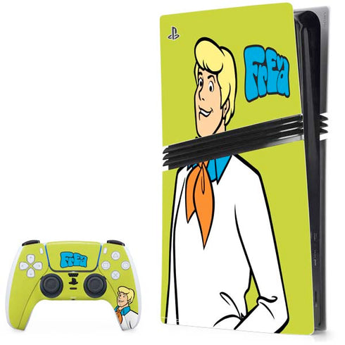 Scooby Doo Fred PS5 Pro Bundle Skin
